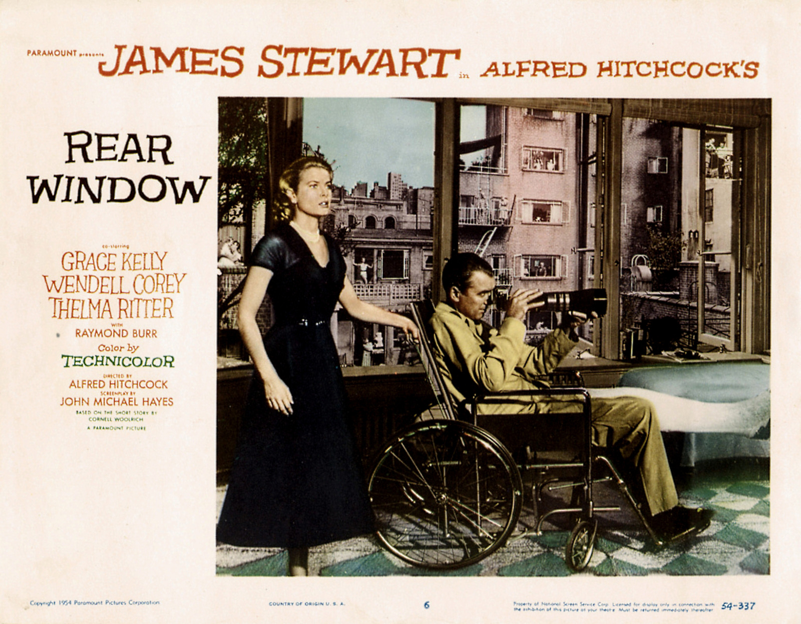 Rear Window, movie, film, hitchcock, movie review, grace kelly, james stewart,